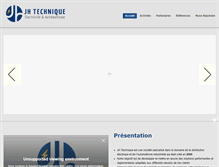 Tablet Screenshot of jhtechnique.com